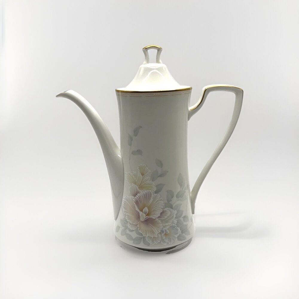 NORITAKE Sweet Surprise 7702 COFFEE POT IN “MINT” CONDITIONS RARE FIND